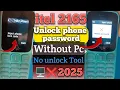 How to unlock it2165 without pc it 2165 password reset code all itel security code unlock