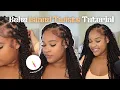BOHO ISLAND TWISTS TUTORIAL easy CROCHET METHOD EASY PROTECTIVE STYLE FOR BEGINNERS