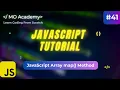 JavaScript Array map Method Explained Master Array Methods 2025 2026 Tutorial