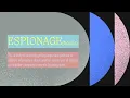 ESPIONAGE Dictionary Thesaurus Vocabulary Synonyms Word Meaning English Language