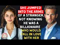 Download Lagu She Jumped Into The Arms of a Stranger, Not Knowing He Was a Billionaire Who Would Fall in Love With