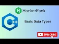 How to Solve Basic Data Types Using C in HackerRank HackerRank C Solutions Coding Community