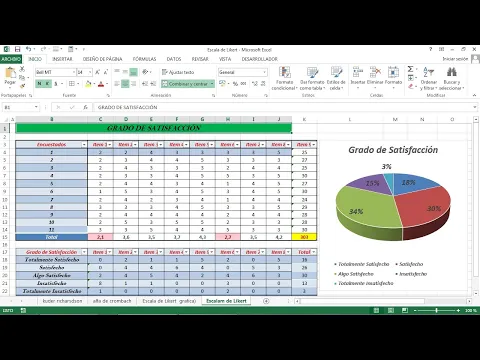 Download MP3 Excel - Escala de Likert, Análisis e Interpretación de Datos con Tablas Dinámicas