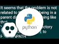 Importing modules from parent folder