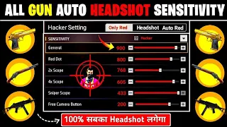 Free Fire Max Headshot Setting After Update 2026⚡Best Sensitivity Settings ⚙️| Sensitivity Setting