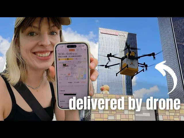 China’s Drone Delivery & Robot Taxis in Shenzhen