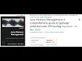 Java Memory Management - a comprehensive guide to garbage collection and JVM tuning