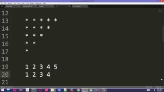 48 Stars Pattern using Nested for Loop in Java - Pashto Part2