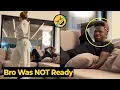 Vinicius Jr awkward reaction as he enjoying Virginia s dance in front of him ahead Sevilla match