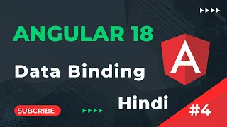 Data Binding in Angular Angular 18 Tutorial in Hindi part 4