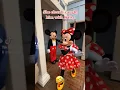 Minnie Mouse catches Mickey Mouse with Daisy Duck at Disneyland
