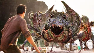 survivors vs the giant hellcrab love and monsters clip