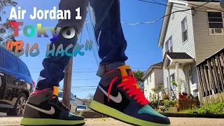 Air Jordan 1 Tokyo Bio hack Review On Feet