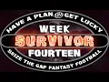 2022 NFL Survivor Week 14 Picks Strategy presented by Seize The Gap Fantasy Football