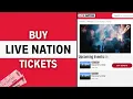How To Buy Ticket in Live Nation Very Easy