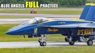 Blue Angels FULL Practice from NAS Pensacola May 27 2026