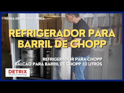 Download MP3 Refrigerador para Barril de Chopp - Refrigerador para Chopp – Balcão para Barril de Chopp 50 Litros