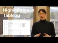 How to Add Highlighting in Tableau - Highlighter Tool and Highlight Actions