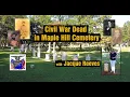 Civil War Dead in Maple Hill Cemetery