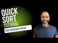 Quicksort Coding Tutorials by Umar Khan