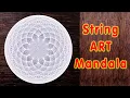String Art Mandala Rainbow String Art Round String Art How to do String Art