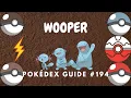 Complete Pokedex Entry Wooper Stats Abilities Evolution