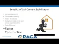 Episode 1 Introduction to Cement-Soil Stabilization