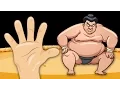 Nursery Rhymes for Children Sumo Wrestler Singer Family Song Lil Abby
