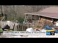 Nolin Lake homes buckle foundations break as heavy rain erodes hillside