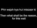Download Lagu Inteha Ho Gai Intezar Ki from Shaarabi - Amitabh Bachaan - Hindi lyrics with english translation