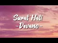 Surat Hati - Devano (Lirik Lagu) - From "My Nerd Girl"
