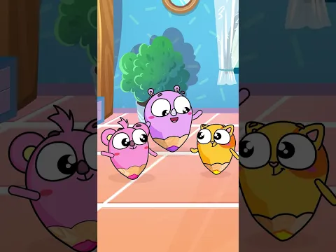Baby pencil wants to get taller! Little friends have an idea how to help! #forkids
