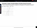 3 7 3 Graph Transformations of Cubic Parent Functions