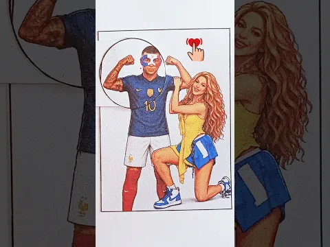 Shakira and Kylan Mbappe