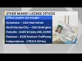 Kansas City residents frustrated by closure of license office