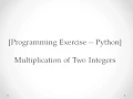 Programming Exercise -