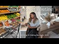 MY SUNDAY RESET ROUTINE meal prep planning preparing for 2026