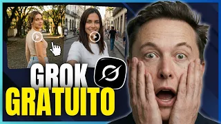 GROK DE VOLTA! Como CRIAR VÍDEOS SEM LIMITES e SEM PAGAR! 🔥