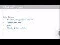 Lesson 2 The editor