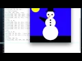 Coding a Snowman