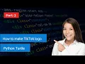 Python Turtle - TikTok logo tutorial