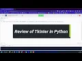 Python Tkinter Temp Converter Project