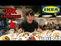 NOT LEAVING IKEA UNTIL I EAT 10 000 CALORIES