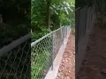 Budget Fence Using GI Pipes and Wire Mesh
