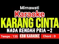 Download Lagu KARANG CINTA - Karaoke Dangdut Nada Pria