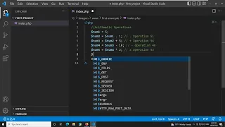 14 - PHP Arithmetic Operators