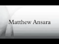 Matthew Ansara