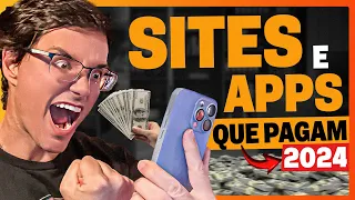 MELHORES SITES E APPS PARA FAZER RENDA EXTRA EM 2024 [Pagam em DOLAR e EURO]
