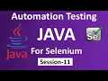 Automation Testing JAVA Session-11