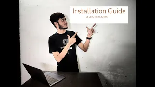 2 - Installation guide for React JS Setting up the environment Node JS VS Code